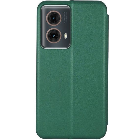 Шкіряний чохол-книжка Classy для Motorola Moto G85 Зелений | Зображення 1
