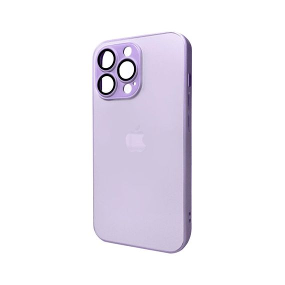 Чохол для смартфона AG Glass Matt Frame Color Logo for Apple iPhone 11 Pro Max Light Purple