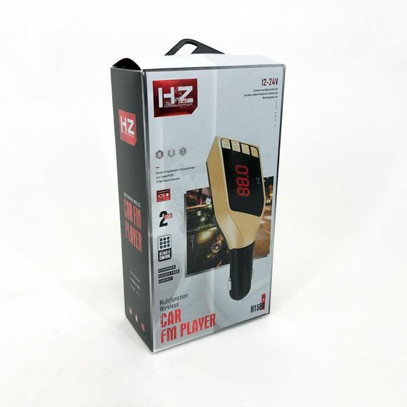 Bluetooth фм передавач для автомагнітоли H15 Bluetooth MP3 | Fm модулятор для автомобіля | FG-224 ФМ модулятор | Зображення 7