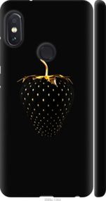 Чохол на Xiaomi Redmi Note 5 Pro Чорна полуниця "3585m-1353-24368"