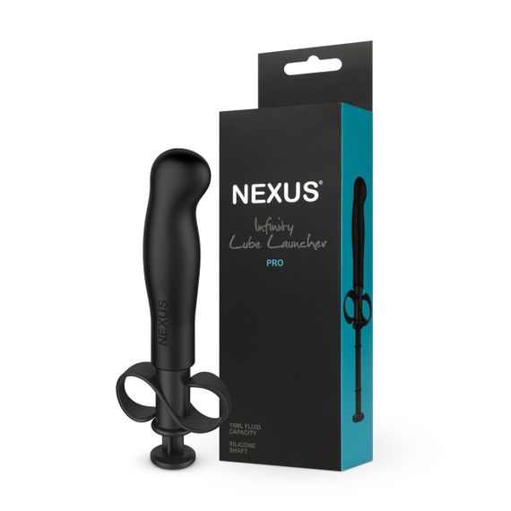 Шприц для введения смазки Nexus Infinity Lube launcher Pro, изогнутый кончик Sex Aura | Зображення 7
