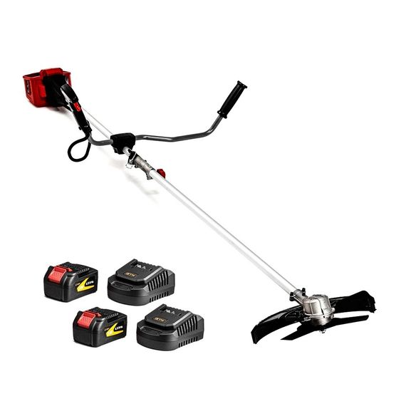 Мотокоса акумуляторна GTM BC36/340BL KIT (340 мм, 5800 об/хв, 1.6 мм, BL, GTM 18V, комплект)