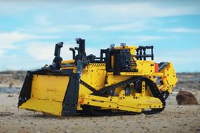 Конструктор блоки   Bulldozer Engineering Truck
