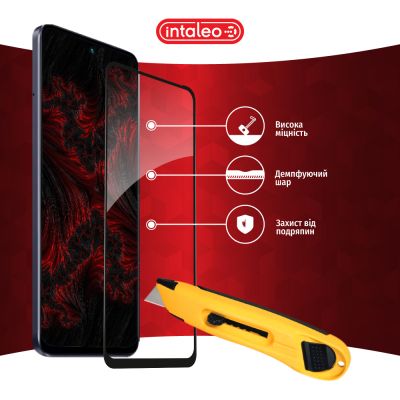 Стекло защитное Intaleo Full Glue Infinix Hot 30 Play Black (1283126589560) | Зображення 4