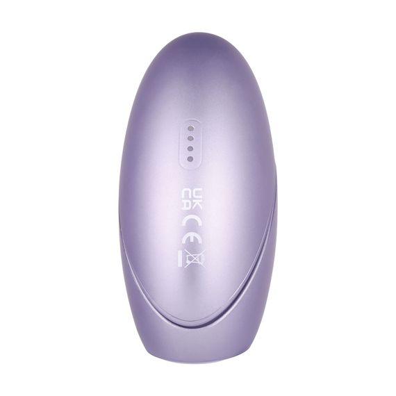 Вакуумний кліторальний стимулятор Svakom Pulse Galaxie Metal Lilac, нічник-проєктор зоряного неба | Зображення 6