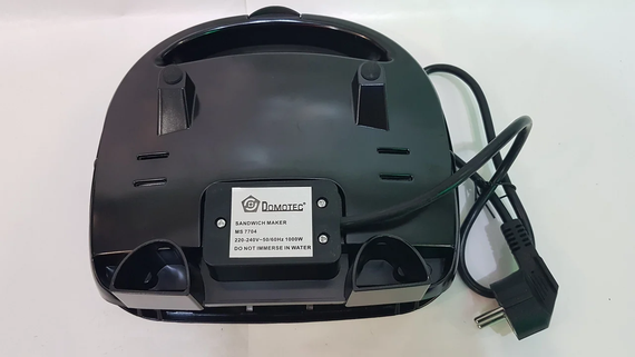 Мультимейкер 4в1 Domotec MS-7704 электрическая вафельница орешница сэндвичница бутербродница бельгийская | Зображення 6