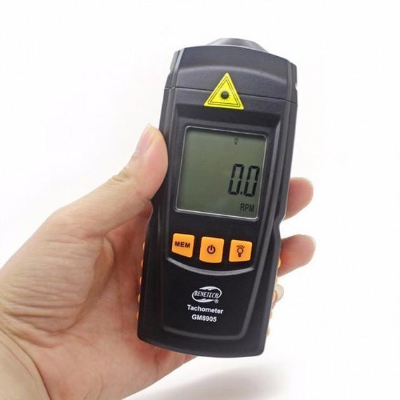 Тахометр безконтактний (2,5-99999 об./хв) BENETECH GM8905 | Зображення 5