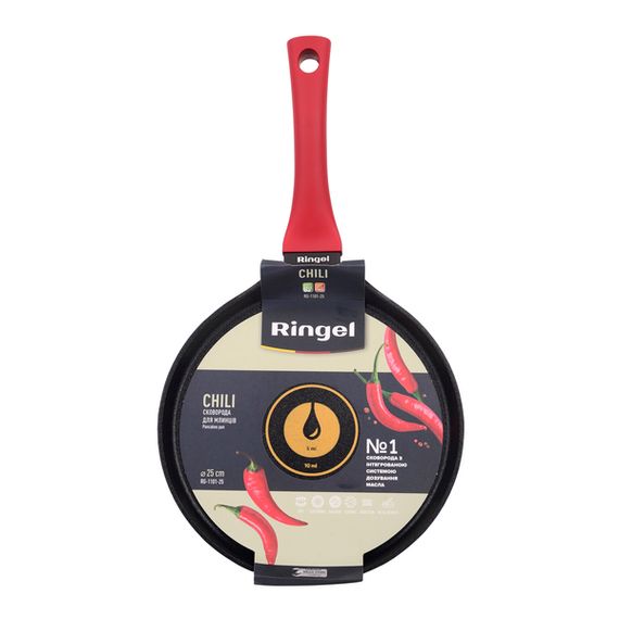 Сковорода для млинців RINGEL Chili 25 см (RG-1101-25) | Зображення 4