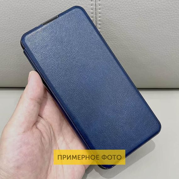 Кожаный чехол-книжка Belora для Xiaomi Redmi Note 14 4G (Europe version) Midnight Blue | Зображення 1