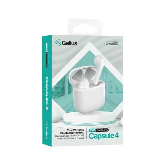 Навушники Gelius Pro Capsule 4 GP-TWS-004i White (00000089892) | Зображення 2