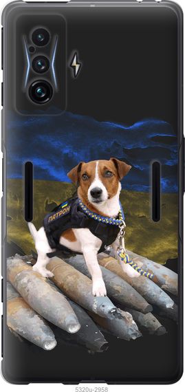 Чехол на Xiaomi Poco F4 GT Патрон "5320u-2958-17620"