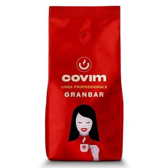 Кофе в зернах Covim Gran Bar 1кг Италия Ковим Гран бар зерновой крепкий | Зображення 1