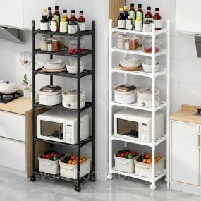 Полка этажерка TVT-02  6 ярусов 170х42х32см