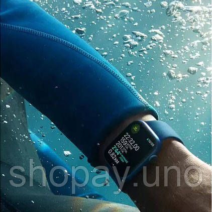 Smart Watch T80S, два браслети, температура тіла, тиск, оксиметр. Колір: синій GW-76 | Зображення 7