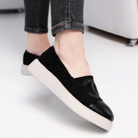 Лоферы женские Fashion Jodie 3922 40 размер 25,5 см Черный | Зображення 1