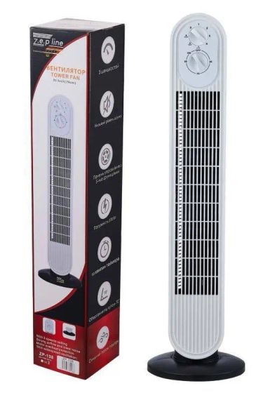 Вентилятор напольный Zepline ZP-138 500Вт | Зображення 1
