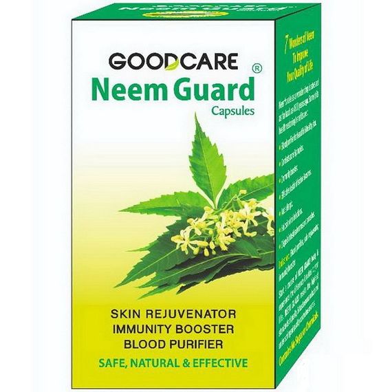 Экстракты для повышения иммунитета GoodCare Neem Guard 60 Caps | Зображення 1
