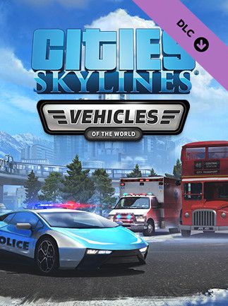 Cities: Skylines - Content Creator Pack: Vehicles of the World (PC) - Steam Gift - EUROPE