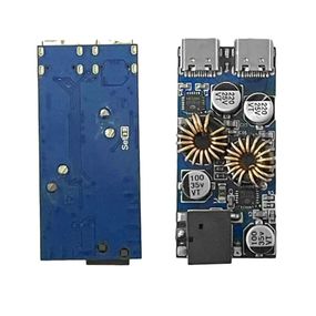 Понижающий для быстрой зарядки 65Вт 8–30 В DC USB Type-C QC3.0