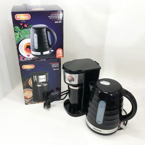 Набір дизайнерської лінійки Magio: Електрочайник MAGIO MG-101 на 1,7 л + Крапельна кавоварка NO-297 Magio MG-449