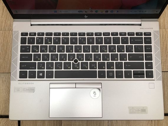 Ультрабук Б-клас HP EliteBook 845 G7 / 14" (1920х1080) IPS / AMD Ryzen 5 Pro 4650U (6 (12) ядер по 2.1 - 4.0 GHz) / 8 GB DDR4 / 256 GB SSD M.2 / AMD Radeon RX Vega 6 Graphics / WebCam / HDMI / Fingerprint б/в | Зображення 3