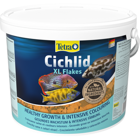Корм Tetra Cichlid XL Flakes для рибок великих цихлід пластівці 10 л/ 1,9 кг
