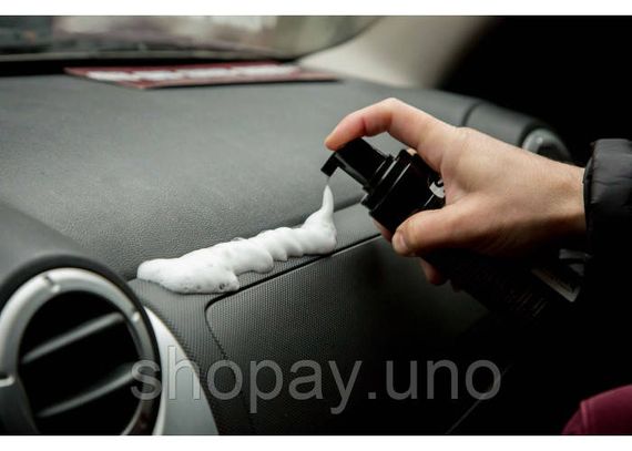 Новий очищувач салону автомобіля, 30 мл, очищувач приладової панелі автомобіля, сидінь, оббивки, шкіри, пластику, вінілу | Зображення 1