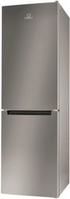 Холодильник з нижньою морозильною камерою Indesit LI8S1ES, 2 двері,  213л,  90л, A+, ST, Сріблястий (LI8S1ES)