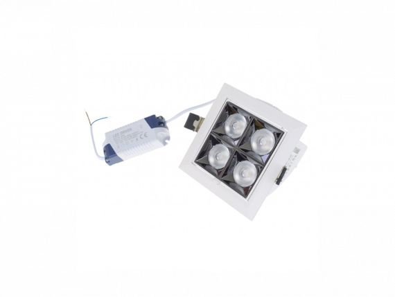 Светильник накладной поворотный LED HDL-DT 204/4*5W NW WH