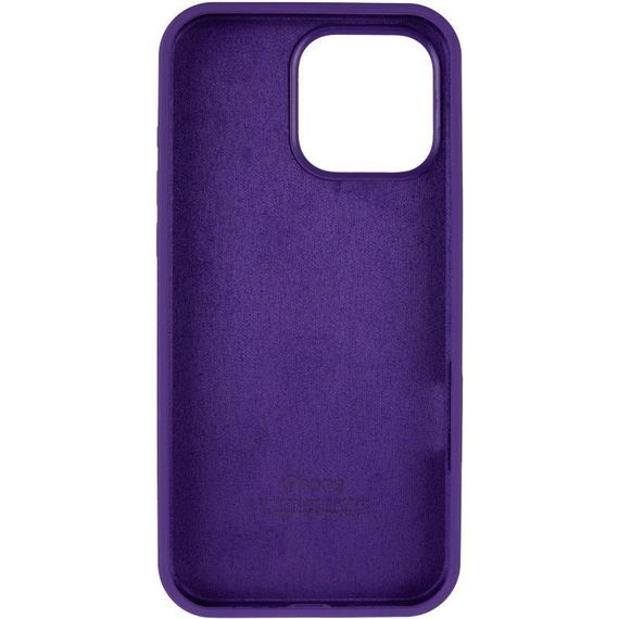 Чохол Silicone Case Full Protective (AA) для Apple iPhone 16 Pro Max (6.9") Фіолетовий / Amethyst | Зображення 2