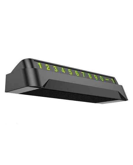 Паркувальна автовізитка Hoco DPH02 на панель автомобіля Black | Зображення 2