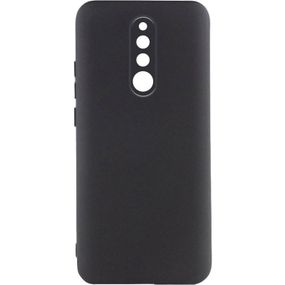 Чохол TPU GETMAN Liquid Silk Full Camera для Xiaomi Redmi 8 Чорний / Black