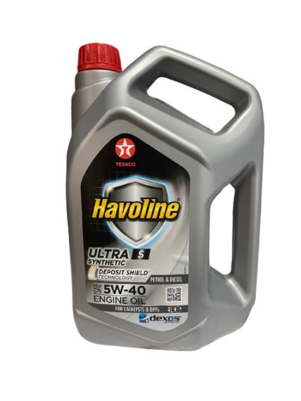 Моторна олива Texaco Havoline Ultra S 5W-40 4л.