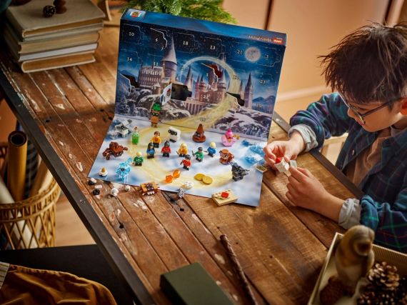 Новогодний адвент календарь 2025 ЛЕГО Гарри Поттер Оригинал LEGO Harry Potter Advent Calendar 2025 | Зображення 6
