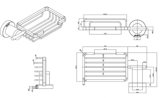 Мильниця Gappo G1802-1 | Зображення 5