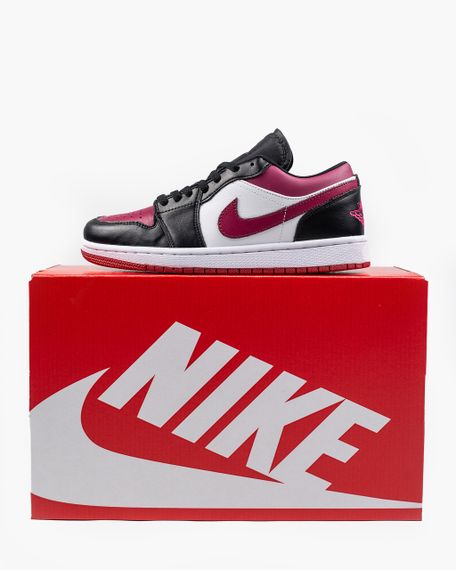 Кроссовки Air Jordan Low Black Dark Beetroot  ТОП Вьетнам [36 - 41 р.] 37 | Зображення 7