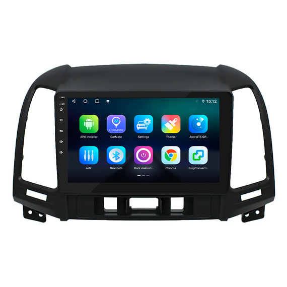 Штатная магнитола Lesko Hyundai Santa Fe 2009-2012 9" 4+64 4G+CarPlay Android 11 GPS Wi-Fi Premium сантафе | Зображення 3