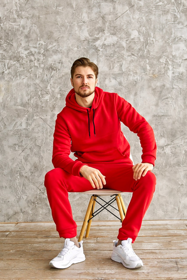 Костюм БЛ зима червоний M XL | Зображення 4