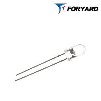 Світлодіод холодно-білий 5 мм. FYL5013 UWC/R 17-18сd (5000К) круглий, прозорий, 20 ° FORYARD