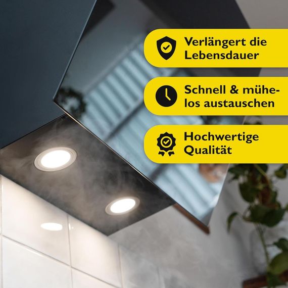 Набор угольных фильтров Bomann KF 574 для вытяжек DU 7604 G, DU 7606 G, DU 7606.1 G, 2 шт. | Зображення 6