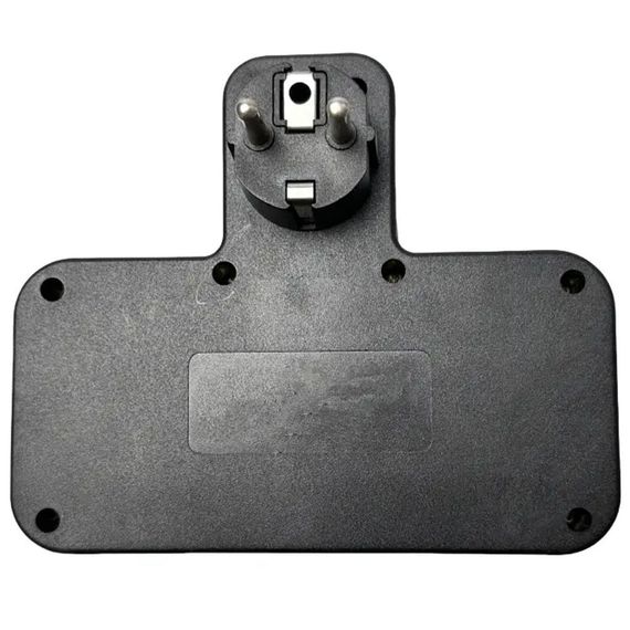 Мережевий фільтр з підсвіткою 2500 Вт, 2 розетки, 2xUSB + Type-C, HG-275, Чорний/розгалужувач у розетку / Мережевий трійник | Зображення 2