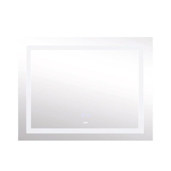 Дзеркало Lidz Kubis 1000х800 з LED-підсвічуванням Touch, з антизапотіванням, з димером, рег. яскравості LD78LF61410080 | Зображення 3