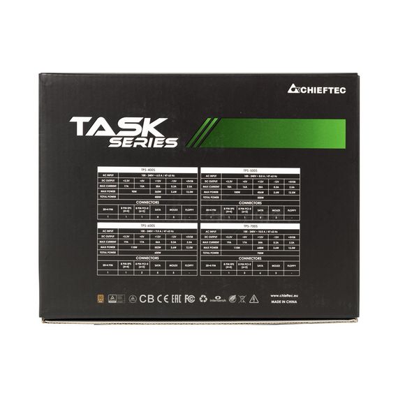 Блок живлення Chieftec 600W TASK (TPS-600S) (TPS-600S) | Зображення 6