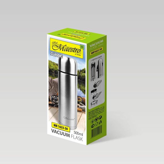 Термос питьевой Maestro MR-1633-50 500 мл | Зображення 1