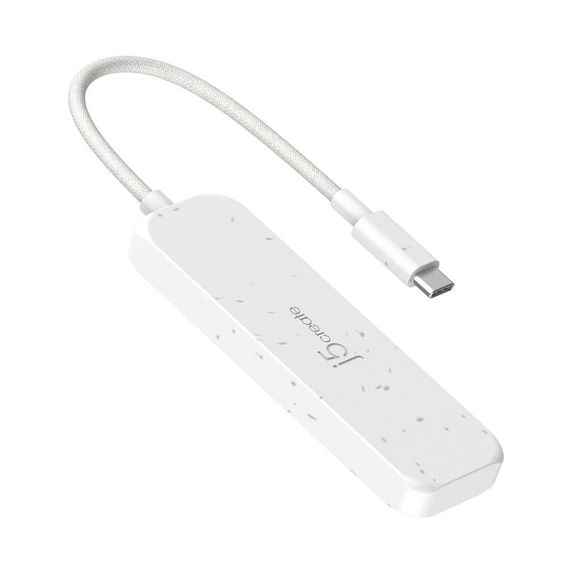 Хаб J5create JCH342EW-N USB-C на 2 USB-A/2 USB-C, білий | Зображення 2