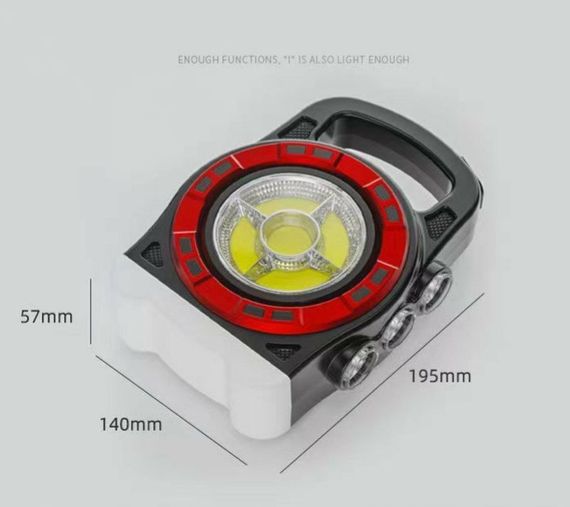 Кемпінг ліхтар Led сонячна панель заряду для телефона | Зображення 7