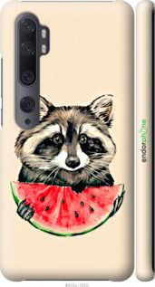 Чохол на Xiaomi Mi Note 10 Єнотик з кавуном "4605m-1820-2448"