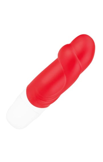Мінівібратор привабливим дизайном AMOR VIBRATOR SOHAN Red (Застосунок НЕ Функціонує!) Sex Aura