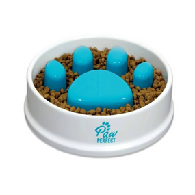 Компактна годівниця-лапка Slow Feeder Bowl із пластику для кошенят і цуценят, 450 мл