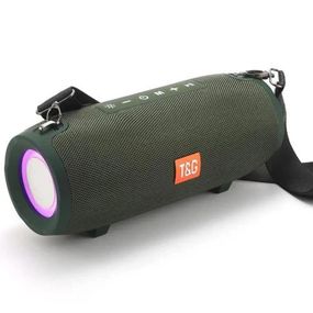 Колонка портативна Bluetooth T&G TG322 green зелена